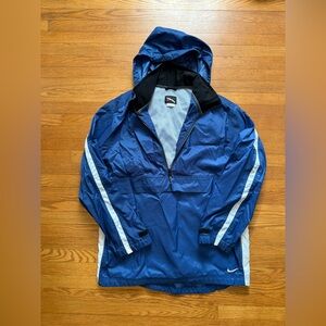 Nike Blue Windbreaker Jacket